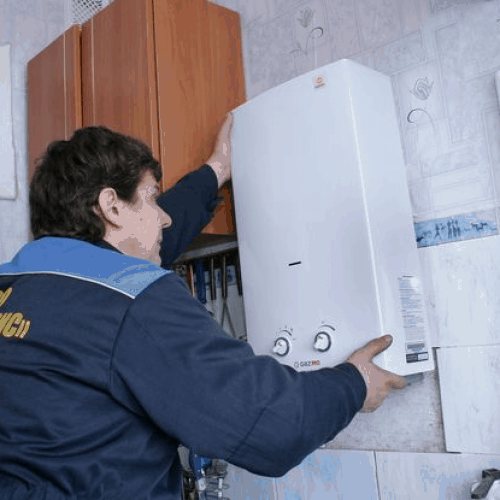Установка в частном доме газовой колонки