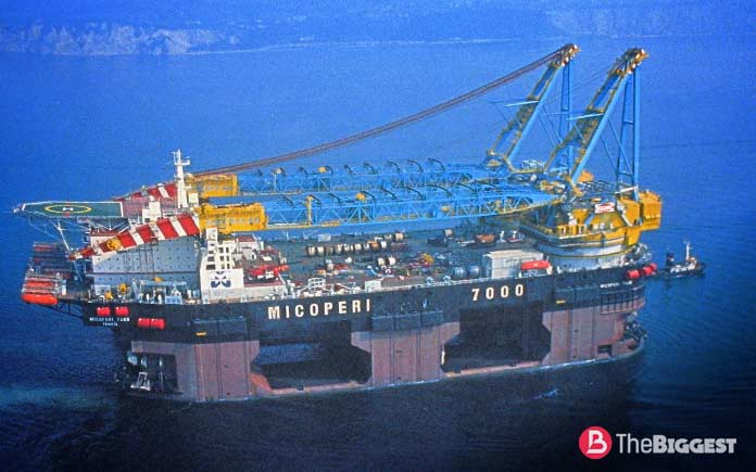 Самые высокие краны мира: Saipem Mikoperi 7000