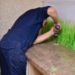 Высверливаем угловые точки