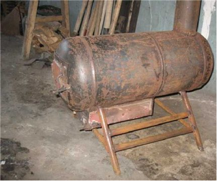 Самодельная Печь из газового баллона