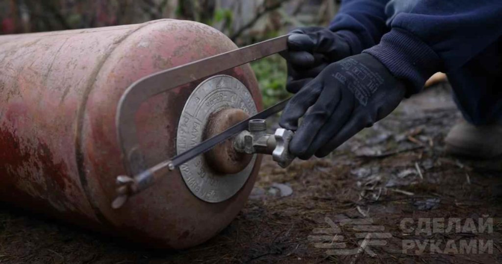 Печь из газового баллона — лучший вариант для гаража и мастерской Печь из газового баллона — лучший вариант для гаража и мастерской
