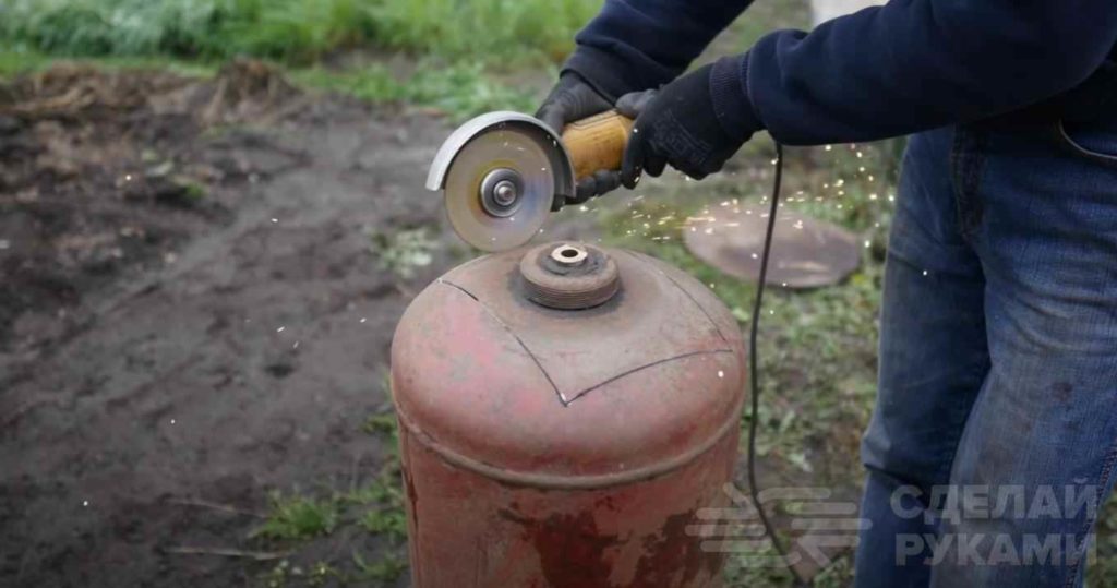 Печь из газового баллона — лучший вариант для гаража и мастерской Печь из газового баллона — лучший вариант для гаража и мастерской