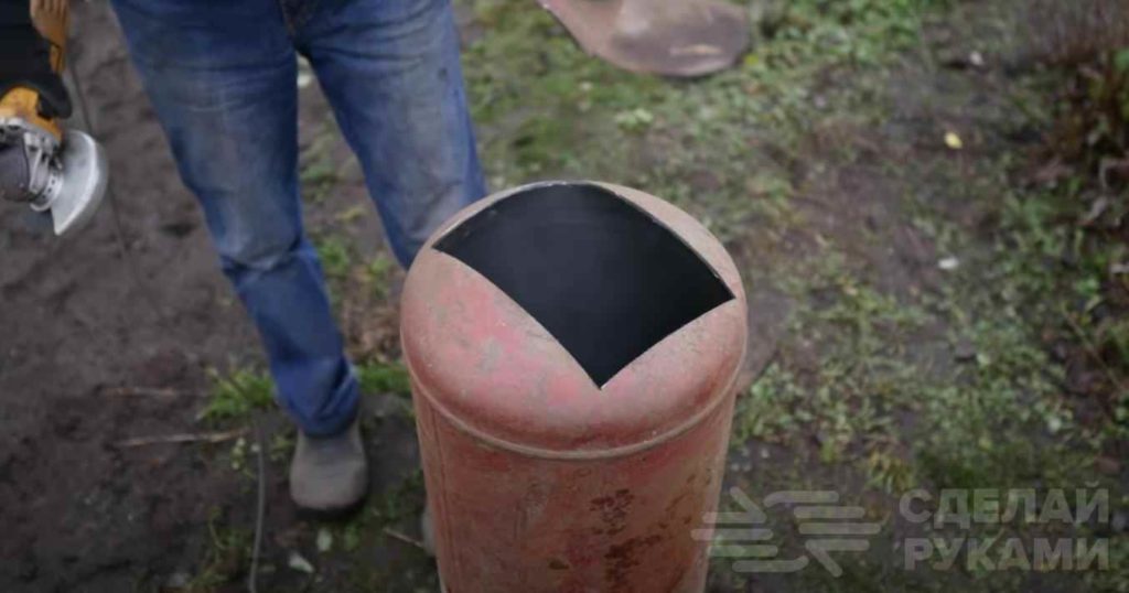 Печь из газового баллона — лучший вариант для гаража и мастерской Печь из газового баллона — лучший вариант для гаража и мастерской