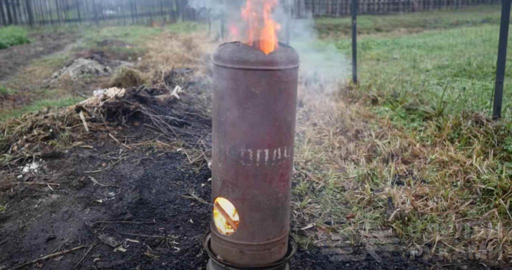 Печь из газового баллона — лучший вариант для гаража и мастерской Печь из газового баллона — лучший вариант для гаража и мастерской