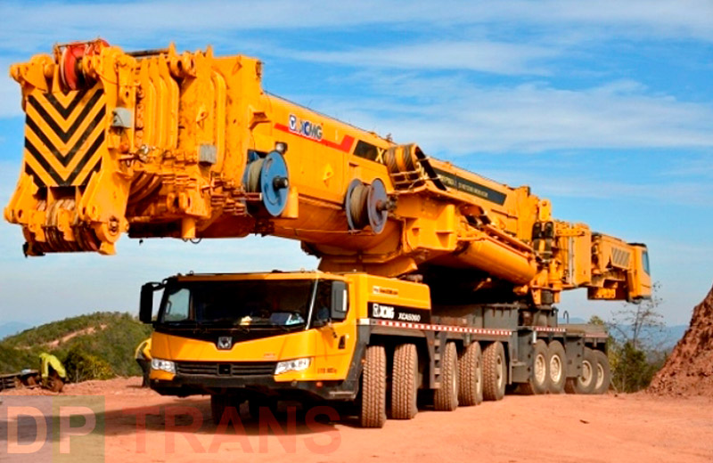 самые большие подъёмные краны в мире XCMG XCA5000